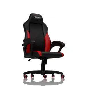 Nitro Concepts C100 Silla Gaming Negro/Rojo