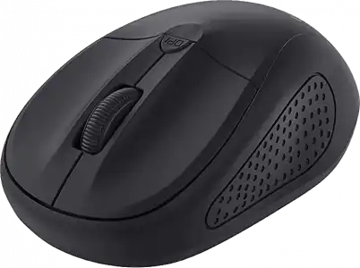 Ratón inalámbrico - Trust Primo Mate, USB 1.0, WiFi Wireless, 1600 dpi, Negro