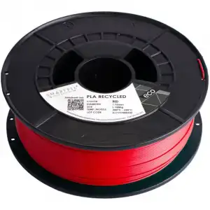 Smartfil PLA Recycled Filamento 3D Fabricado con PLA Reciclado 1.75mm 1000g Red