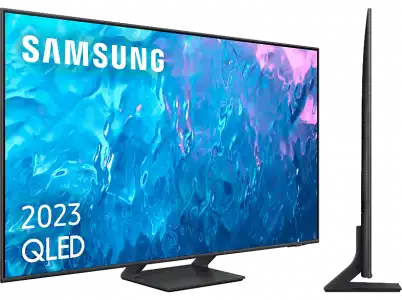 TV QLED 65" - Samsung TQ65Q70CATXXC, UHD 4K, Smart TV, Motion Xcelerator Turbo+, Quantum HDR, Diseño Airslim, DVB-T2 (H.265), Titan Gray