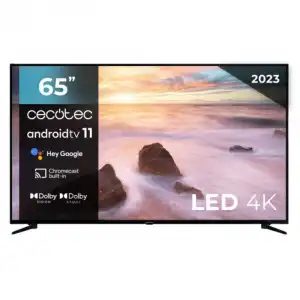 Cecotec A2 Series ALU20065S 65" LED UltraHD 4K HDR10+ Smart TV