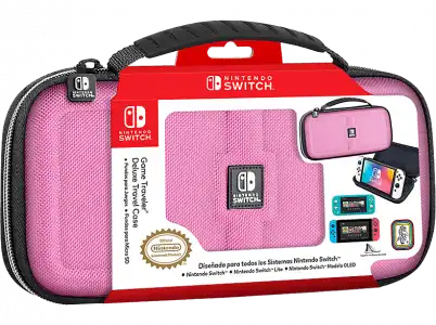 Funda - Ardistel Game Traveler case NNS30P, Para Nintendo Switch, Rosa