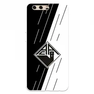 Funda Para Huawei P10 Del Académica De Coimbra Escudo Bicolor - Licencia Oficial Académica De Coimbra