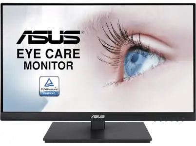 Monitor - ASUS VA229QSB, 21.5" FHD, IPS, 1 ms MPRT, 75 Hz, AMD FreeSync™, Ultra Low Blue Light, VESA, Negro