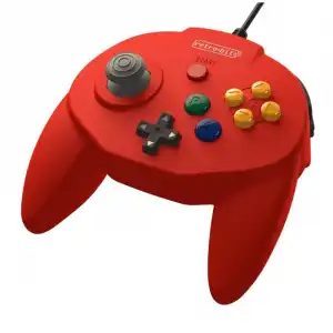 Retro-Bit Tribute 64 Gamepad USB para Nintendo64 Rojo