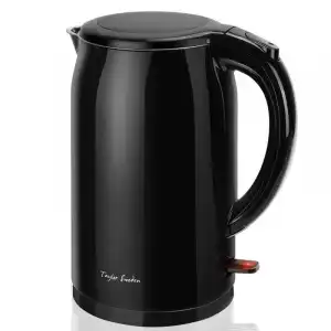 Taylor Swoden 833832 Hervidor de Agua Eléctrico con Doble Pared 1.7L 2200W Negro