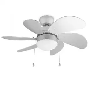 Ventilador De Techo Ve-5810 Plateado 50w 76cm Tristar