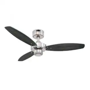 Ventilador Westinghouse Jet I 72289 - 105 Cm , Acabado En Níquel