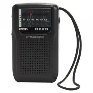 Aiwa RS-33 Radio Portátil Analógica Negra