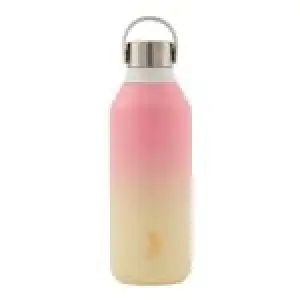 Botella termo Chilly's S2 Ombré Daybreak rosa/amarillo 500ml