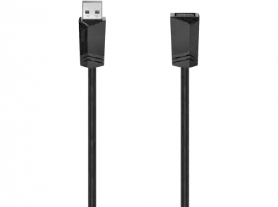 Cable USB - Hama 00200620, 2.0, 480 MBit/s, 3 m, Negro