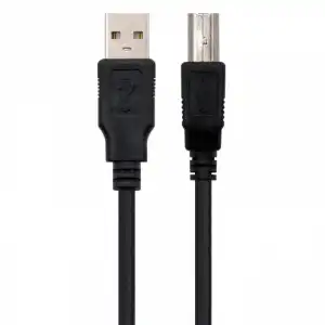 Ewent Cable USB-A 2.0 a USB-B Macho/Macho 1.8m Negro