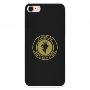 Funda Para Iphone 7 Del Zaragoza Cf Femenino Escudo Fondo Negro - Licencia Oficial Zaragoza Cf Femenino