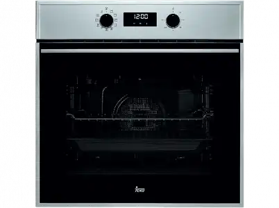 Horno - Teka Wish HSB 625 P, Multifunción, Pirolítico, 70 l, 60 cm, Negro y Plata