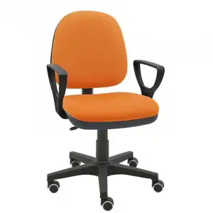 La Silla de Claudia Milano Silla de Oficina Giratoria Naranja