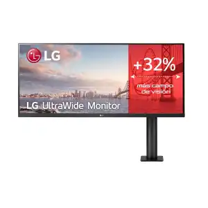 LG - Monitor PC Gaming 86,7 cm (34') LG UltraWide 34WN780-B, 75 Hz, WFHD IPS 21:9, HDR 10, AMD Freesync y altavoces.