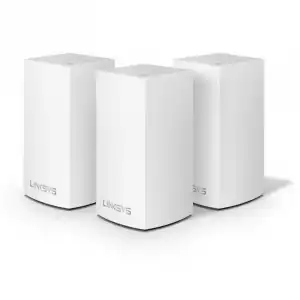 Linksys Velop Wifi Intelligent Mesh Dual Band AC3900 3 Nodos