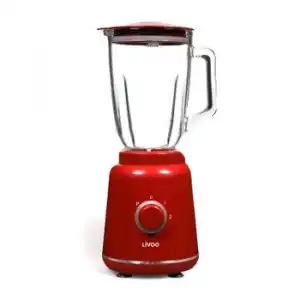 Livoo Licuadora 1.5l 800w Roja - Dop220r