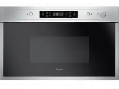 Microondas integrable - Whirlpool AMW 442/IX, 22L, 750W, Función Crisp, Inox