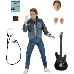 Neca Regreso al Futuro Ultimate Audition Marty McFly 1985 Figura 18 cm