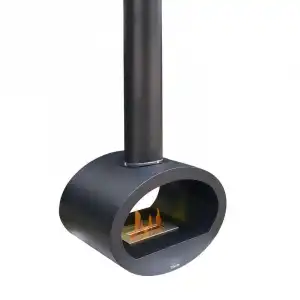 Purline Syke Biochimenea para Techo Hasta 2.5kW Negro