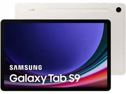 Tablet - Samsung Galaxy Tab S9 5G, 128GB, 8GB RAM, Crema, 11", Snapdragon 8 Gen 2, S Pen, Android 13