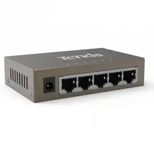 Tenda TEG1005D Switch Ethernet Gigabit 5 Puertos con Protección contra Rayos 6KV