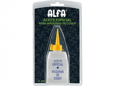 Aceite para máquina de coser - ALFA A018920100, Para todas las máquinas, Compuesto