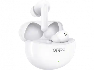 Auriculares True Wireless - OPPO Enco Air3 Pro, Autonomía 7h, Doble micrófono, Algoritmo de IA, Blanco