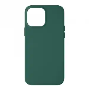 Avizar Funda Silicona Semirrígida Acabado Tacto Suave Verde Esmeralda para iPhone 13 Pro Max