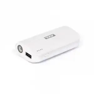 Axil NC1252 Powerbank con Linterna 4400mAh Blanca