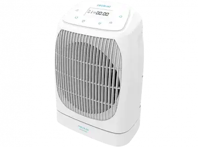 Calefactor - Cecotec ReadyWarm 9870 Smart Rotate, 2000 W, 2 Niveles, 3 Modos, Oscilante, Blanco