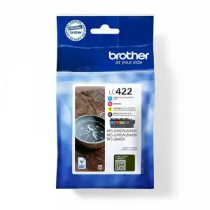 Cartuchos de Tinta Original Brother LC422VAL MultiPack Negro/Cian/Magenta/Amarillo