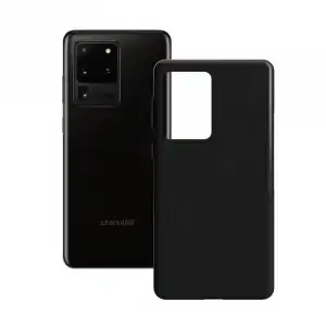 Contact Funda Flexible para Samsung Galaxy S20 Ultra Negra