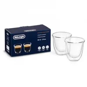 DeLonghi Juego de 2 Tazas Espresso 90 ml