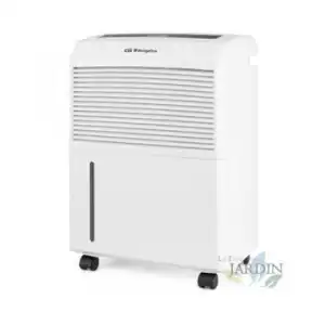 Deshumidificador Orbegozo Con Pantalla Digital. Potencia 495w. Área De Aplicación: 120 M2. Humedad Ajustable De 30% A 90%.