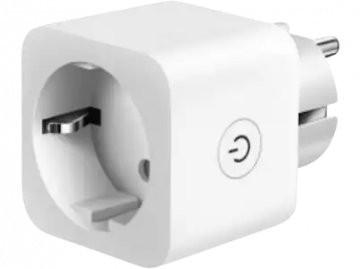 Enchufe inteligente - Muvit iO MIOSMP008, Wi-Fi, 3500 W, Asistente de Google, Alexa, Blanco