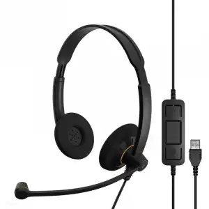 Epos Impact SC 60 Auriculares USB con Micrófono Negros