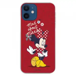 Funda Oficial de Disney Minnie Mad About Clásicos Disney para iPhone 12