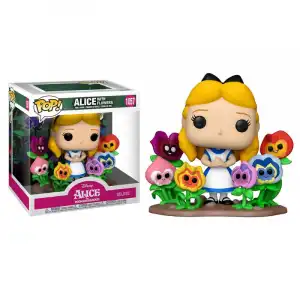 Funko Pop Disney Alice In Wonderland 70th Deluxe Alice With Flowers