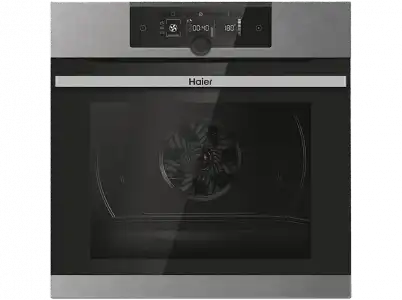 Horno - Haier Series 2 HWO60SM2F9XH, 70l, Multifunción, Pirolítico y Aquálisis, 60cm, Wi-Fi, 13 funciones, Inox