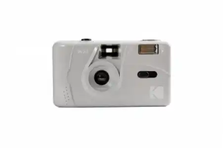 Kodak M35 Da00255 - Cámara Recargable De 35 Mm, Objetivo Gran Angular Fijo, Visor Óptico, Flash Incorporado, Pila Aaa - Gris