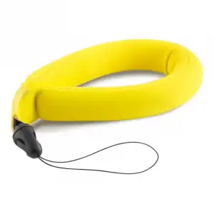 Ksix Soporte Muñeca Flotador Neopreno para Gopro y Cámaras Deportivas Amarillo