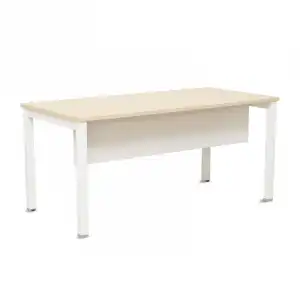 Mesa Escritorio Erable Musset Faldón Melamina 140x80 Cm
