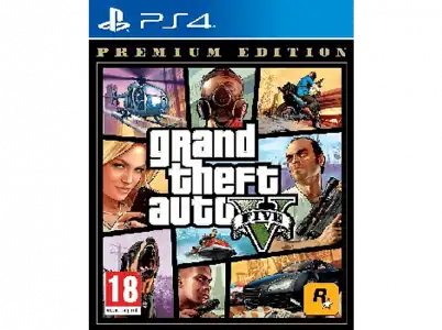 PS4 Grand Theft Auto V (GTA V) (Premium Edition)