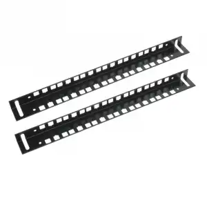RackMatic Perfil Rack 19" 6U Negro para SOHORack 2 Unidades