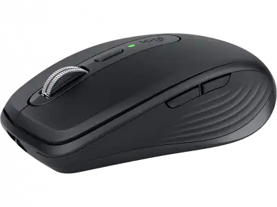 Ratón inalámbrico - Logitech MX ANYWHERE 3, Bluetooth, 4000 ppp, Sistema óptico, Negro