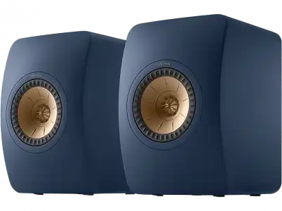 Altavoz de estantería - KEF LS50 Meta, Set 2, 150W, 64Hz-28KHz (±3db), 8Ω, 87dB, 2.5 vías, Azul Royal