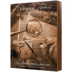 Asmodee Sherlock Holmes Detective Asesor: Los Crímenes del Támesis y otros casos Juego de Mesa