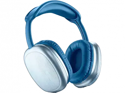 Auriculares inalámbricos - Music Sound Maxi 2, Autonomía 22h, Micrófono integrado, Tiempo carga 1.5h, Azul